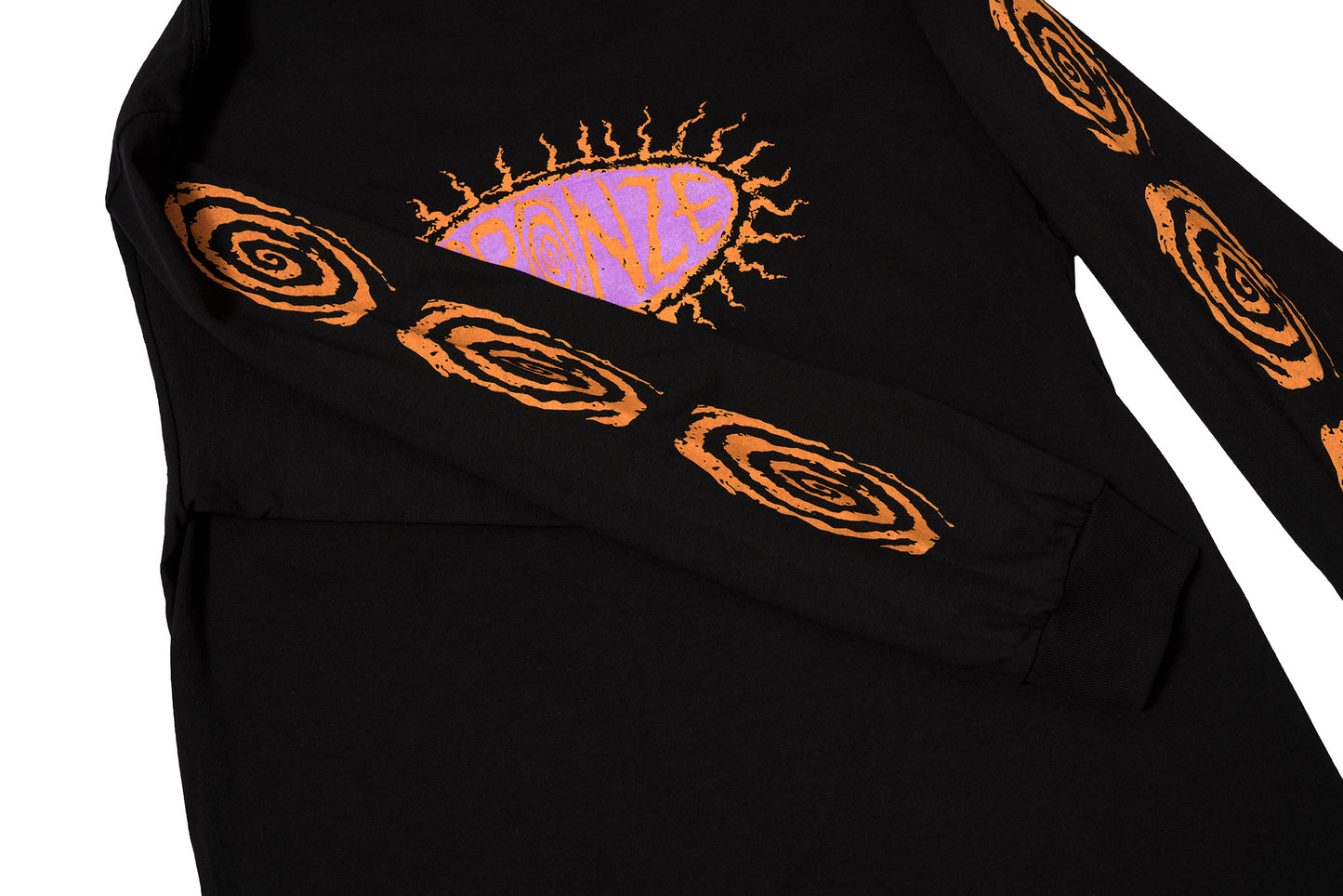 SURFER LONGSLEEVE TEE BLACK