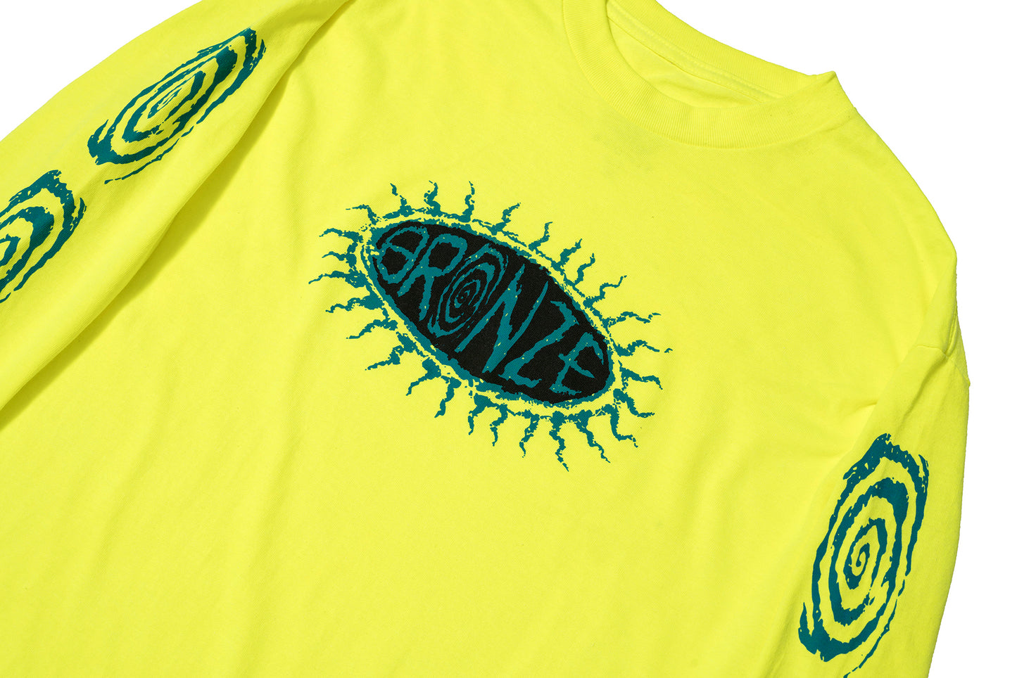 SURFER LONGSLEEVE TEE SAFETY GREEN
