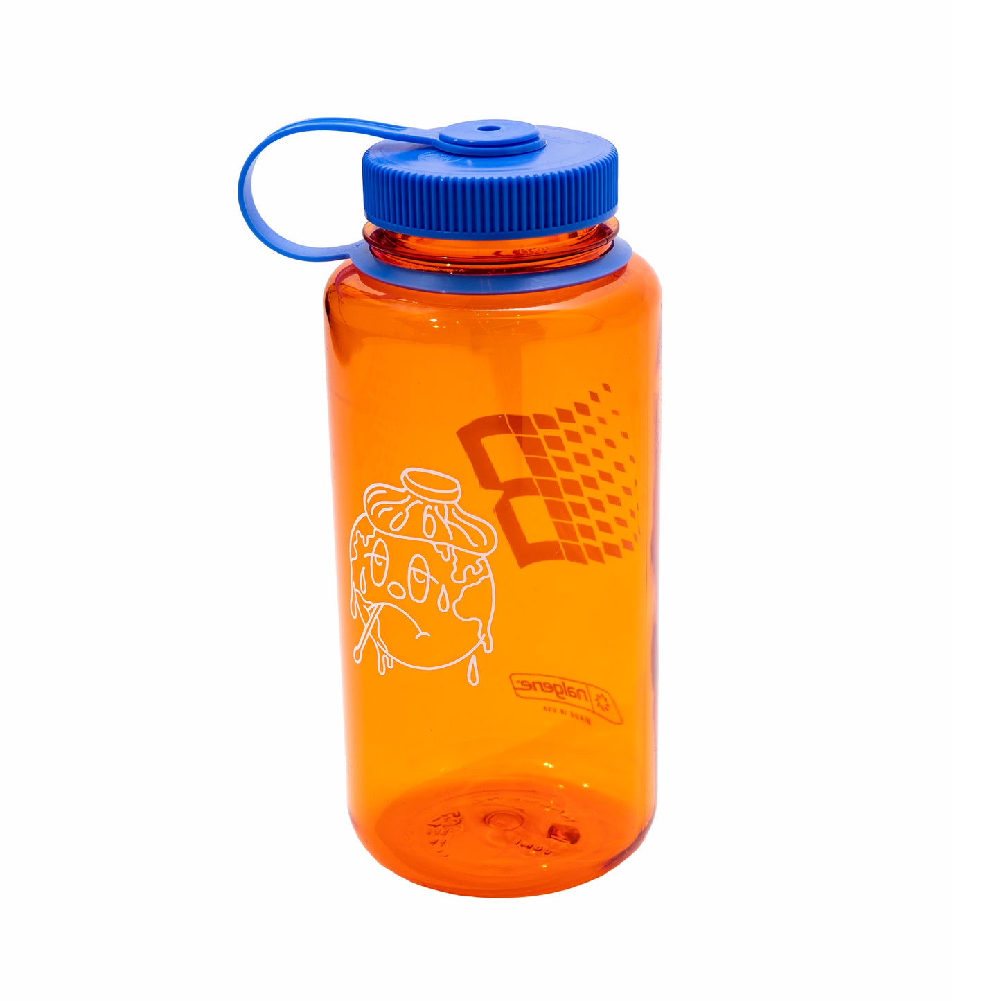 BRONZE NALGENE BOTTLE ORANGE