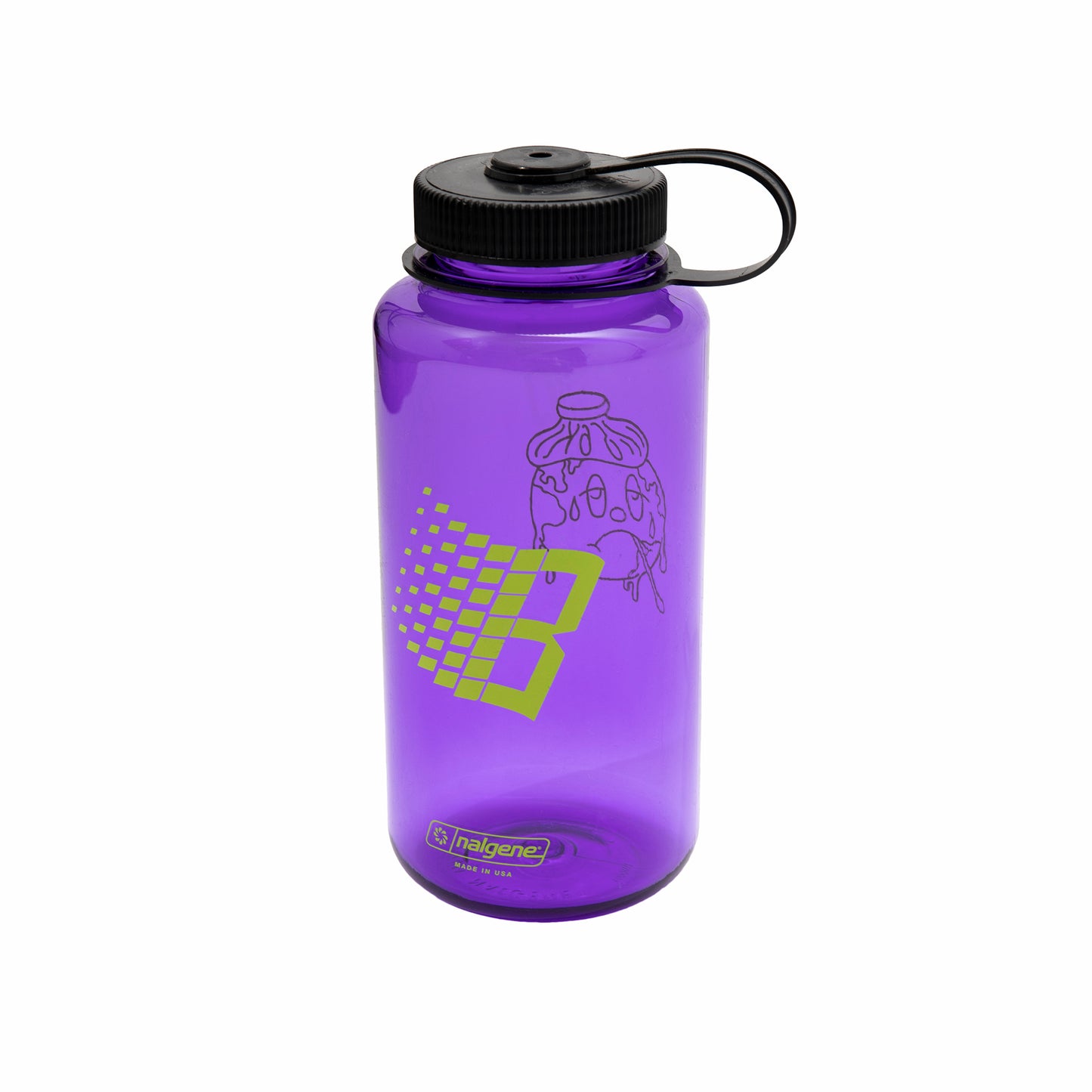BRONZE NALGENE BOTTLE PURPLE
