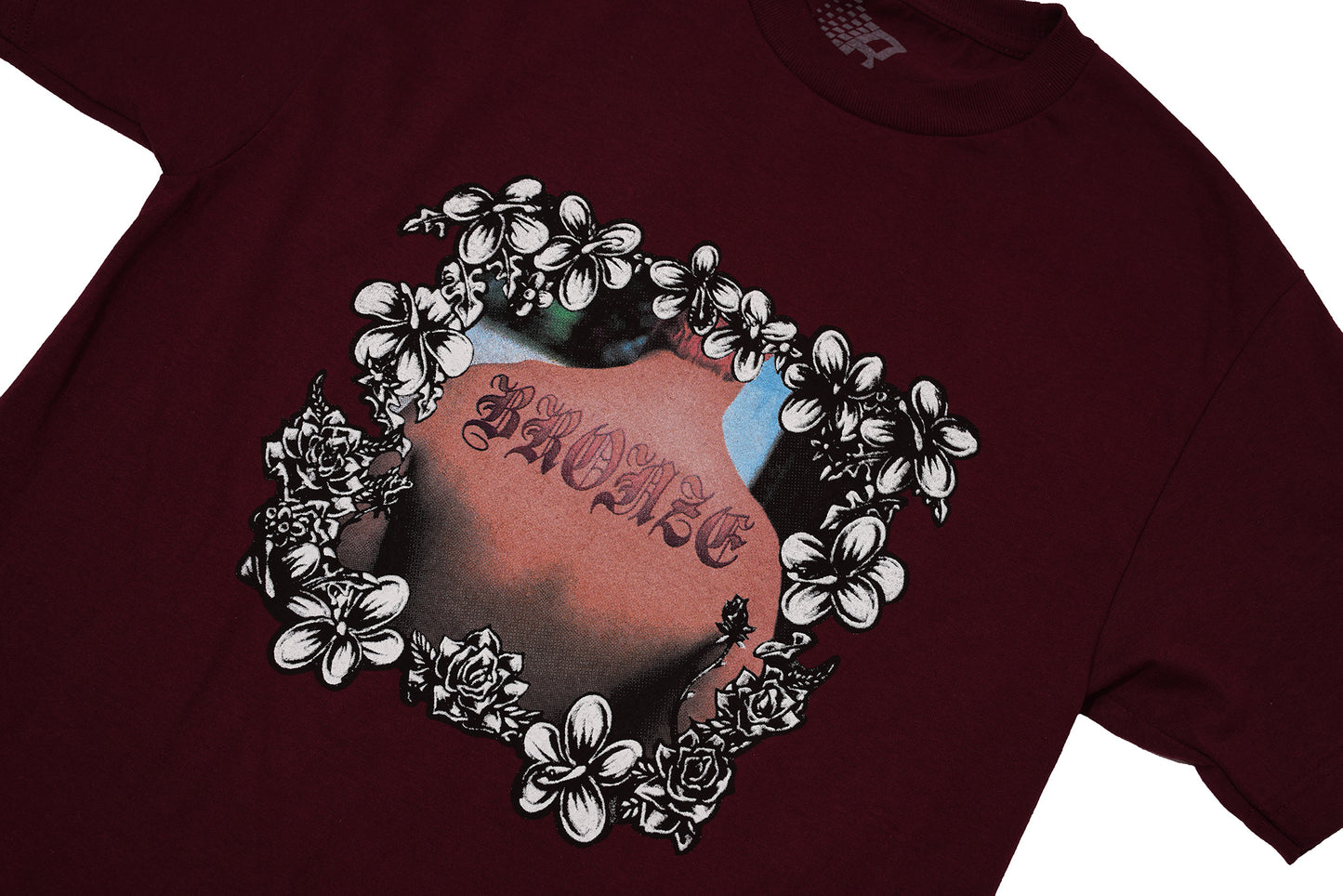 BACK TAT TEE BURGUNDY