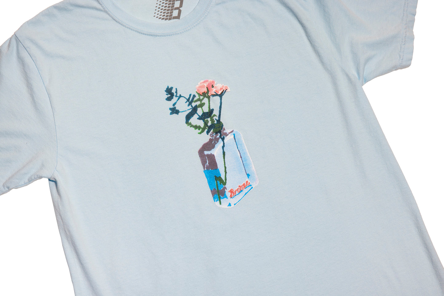 VASE TEE POWDER BLUE