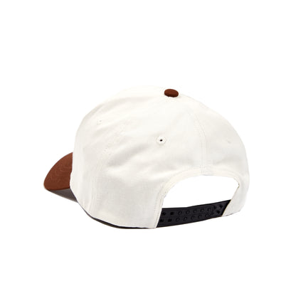 XLB HAT WHITE/BROWN