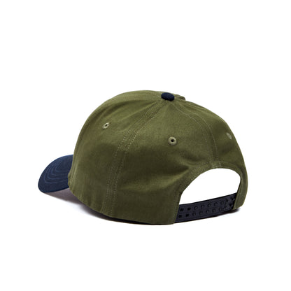 XLB HAT OLIVE/NAVY