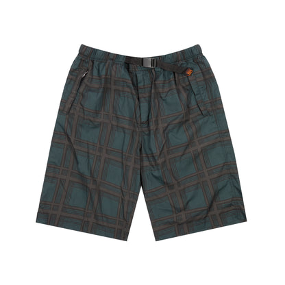 PLAID SHORT BLUE