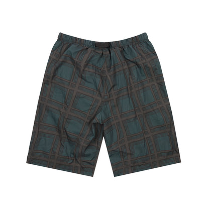 PLAID SHORT BLUE