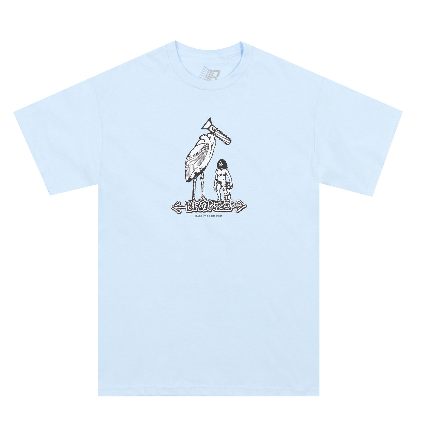 HARDWARE HISTORY TEE POWDER BLUE