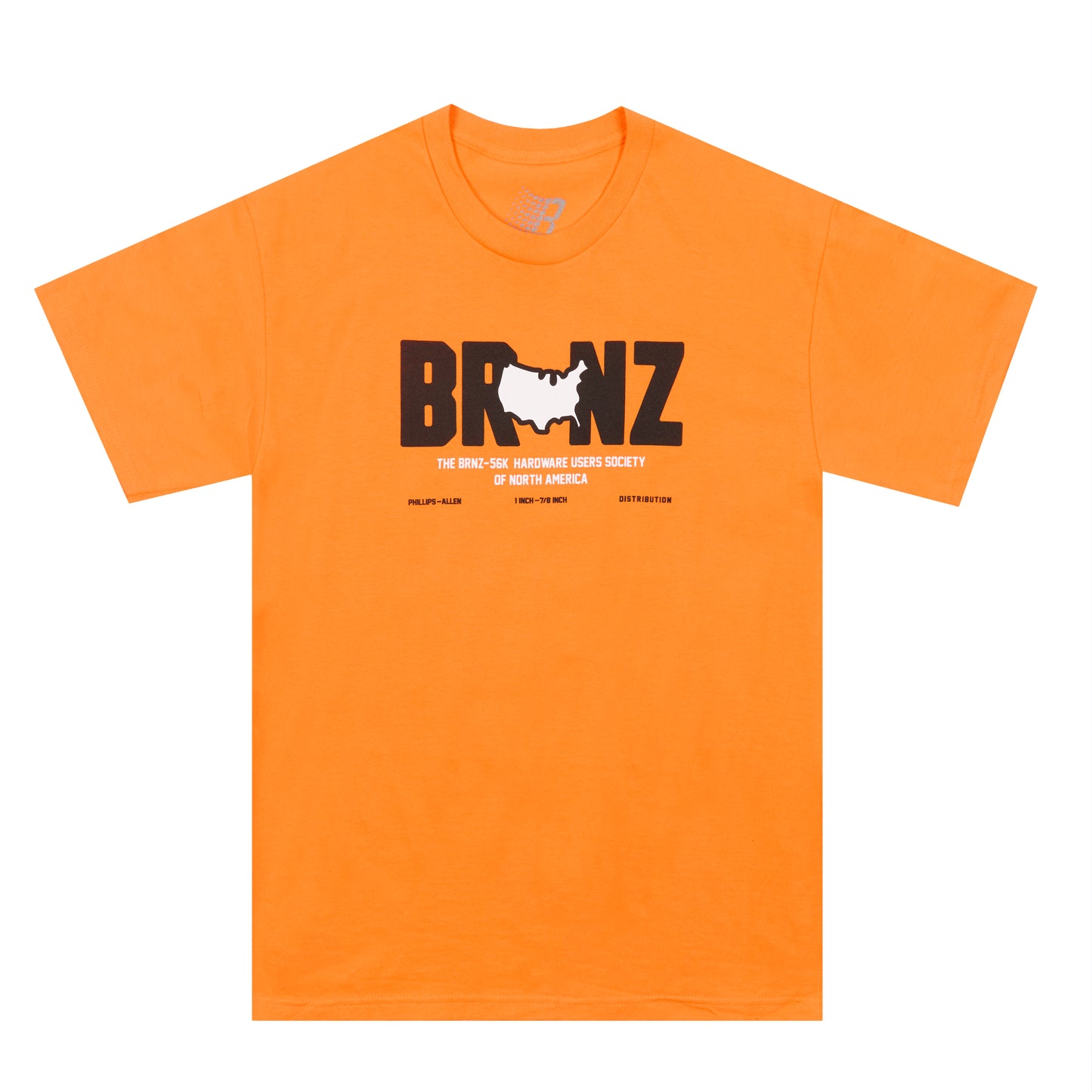 BRNZ TEE ORANGE