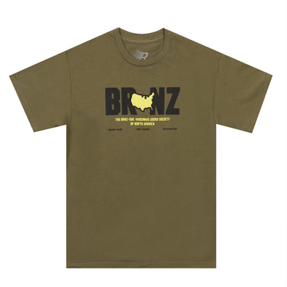BRNZ TEE MILITARY