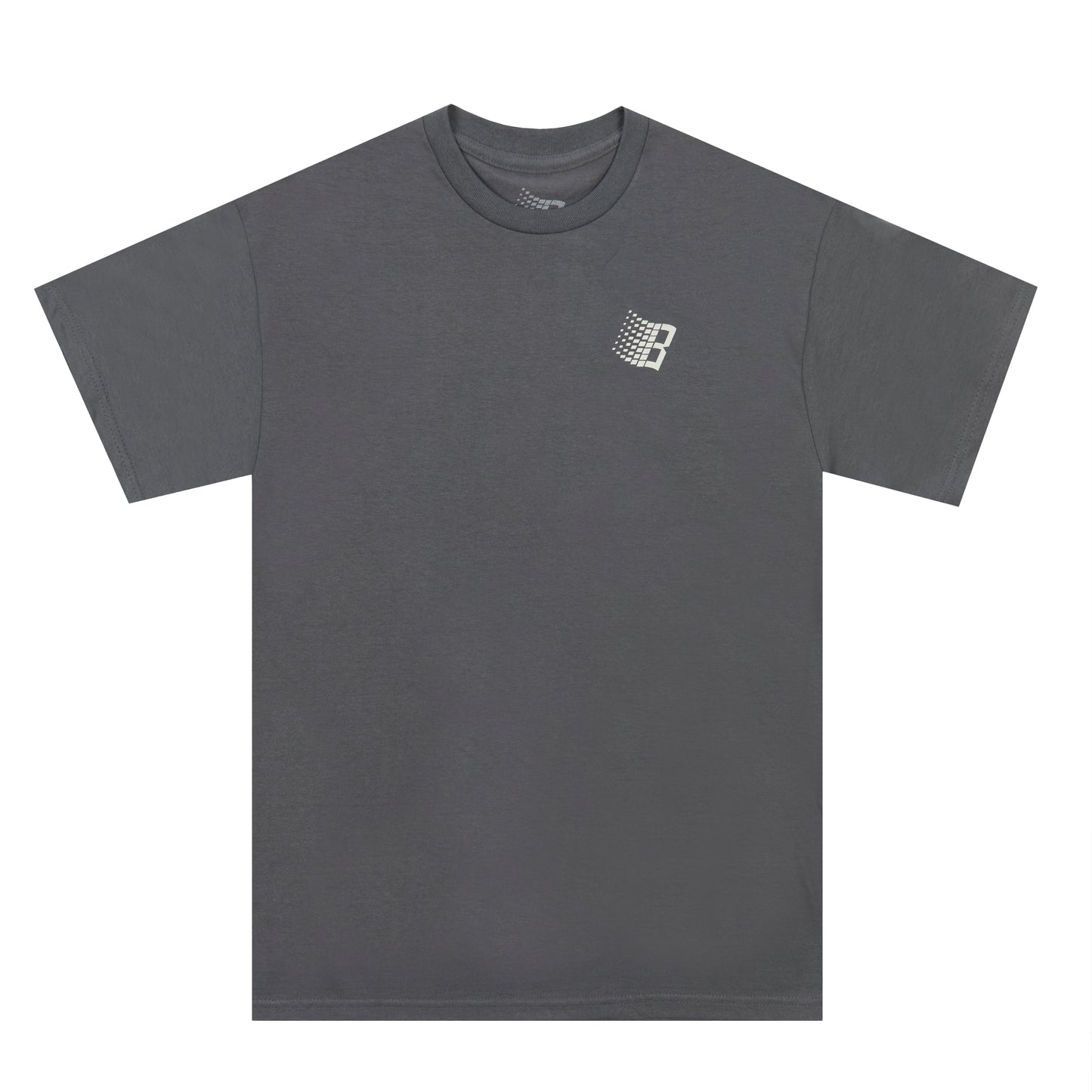 LOGO RUST TEE CHARCOAL