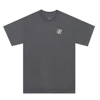 LOGO RUST TEE CHARCOAL