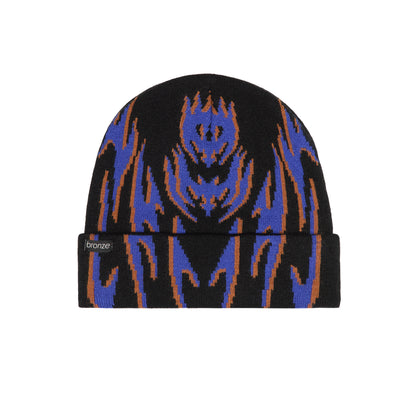 TRIBAL SPORT BEANIE BLACK