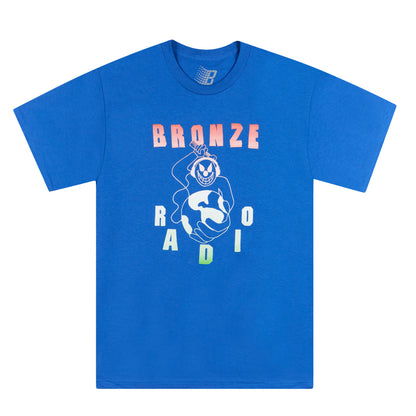 BRONZE RADIO TEE BLUE