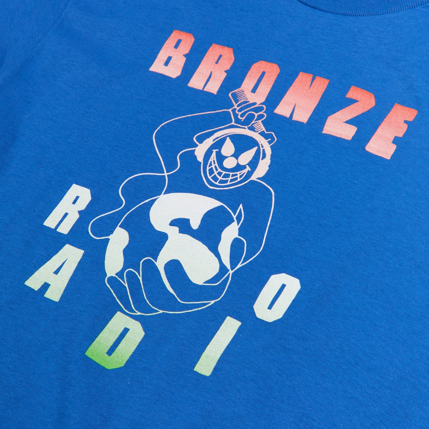 BRONZE RADIO TEE BLUE