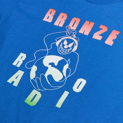 BRONZE RADIO TEE BLUE