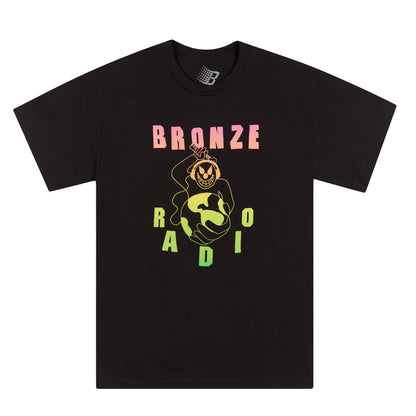 BRONZE RADIO TEE BLACK