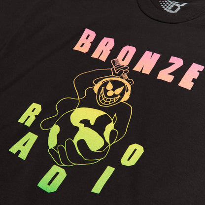 BRONZE RADIO TEE BLACK