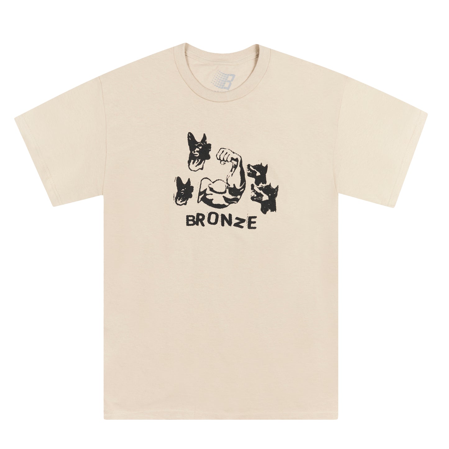 DOG MUSCLE TEE SAND
