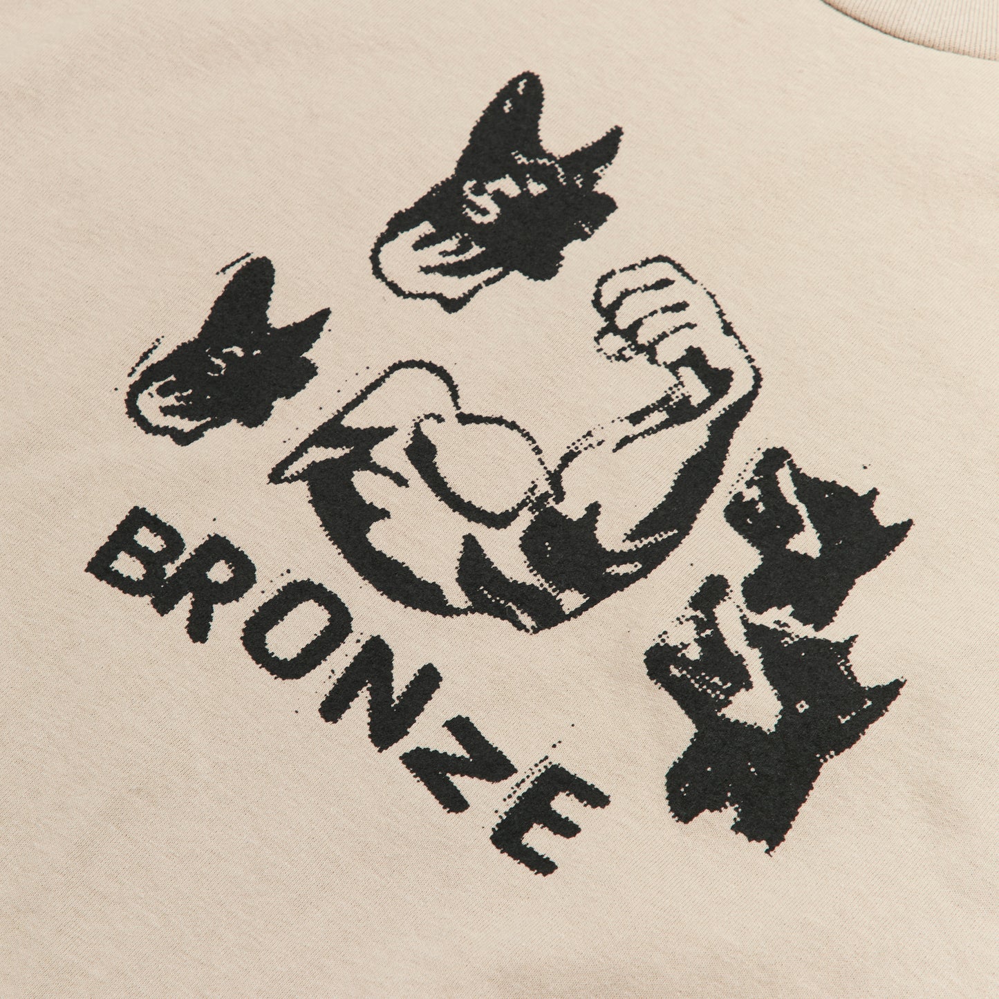 DOG MUSCLE TEE SAND