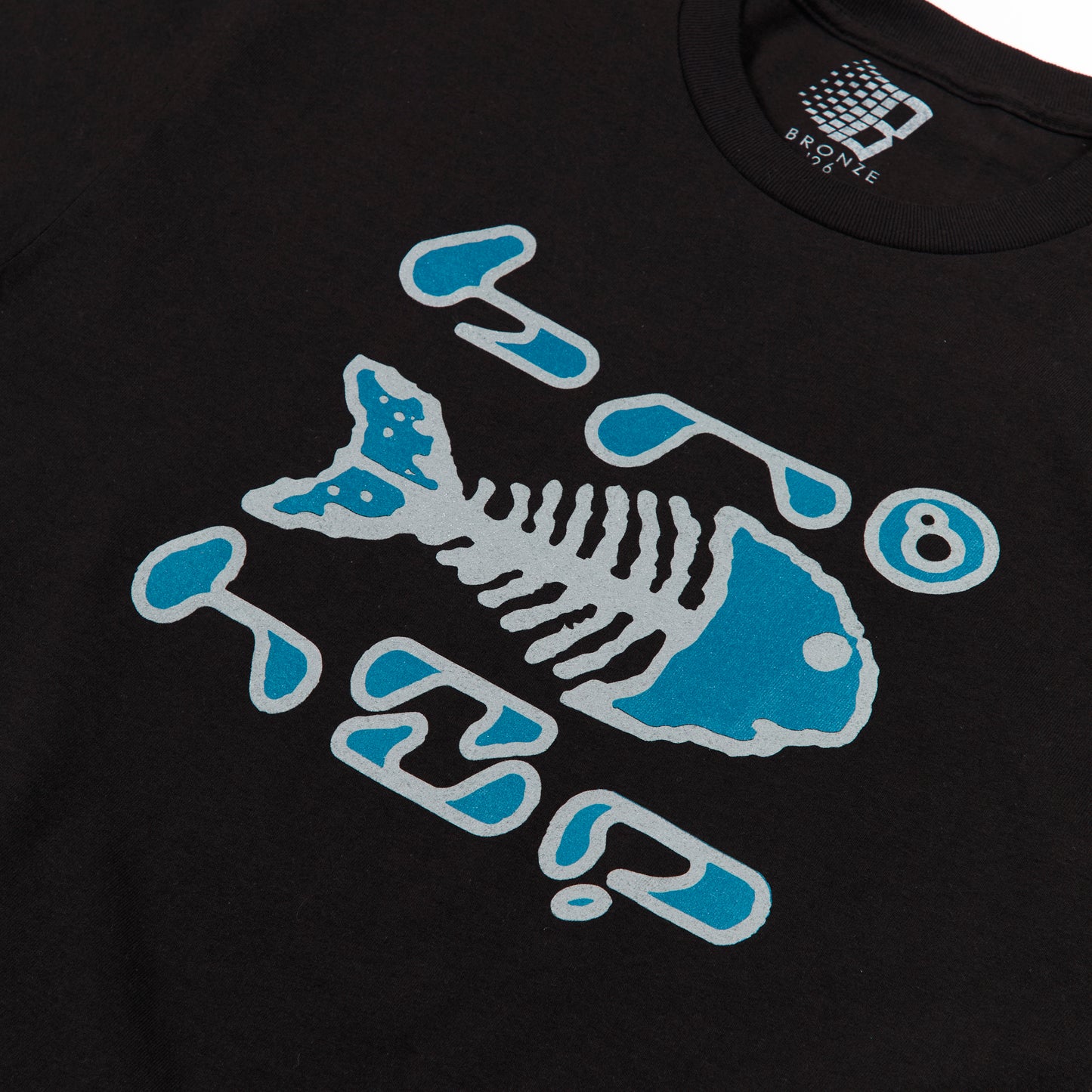FISH TECH TEE BLACK