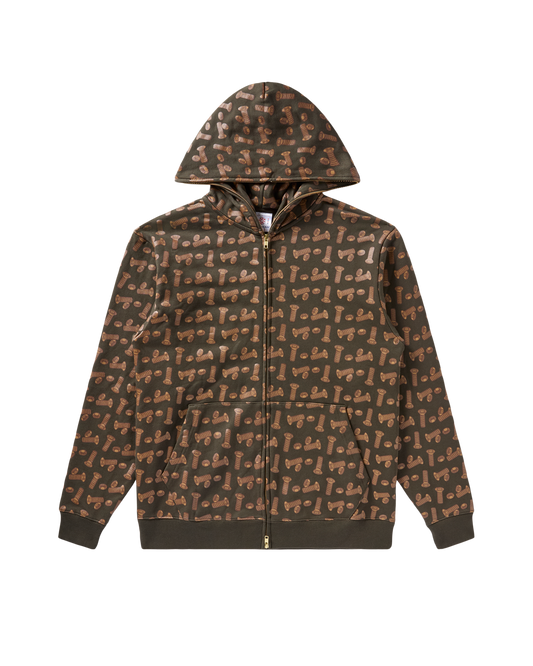 HARDWARE FULL ZIP HOODIE