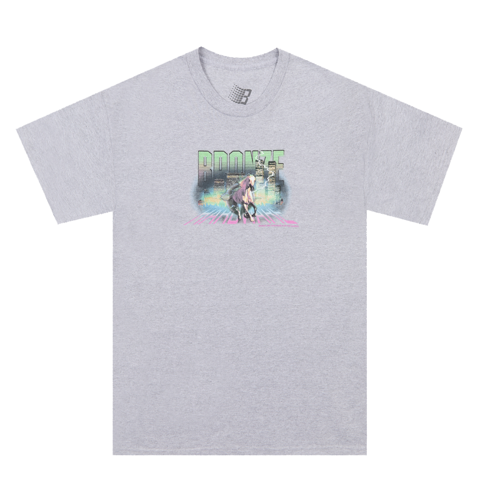 NYC 2025 TEE HEATHER GREY