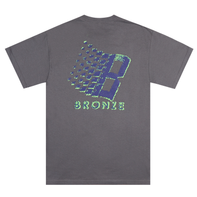 STREAKER LOGO TEE CHARCOAL – BRONZE56K