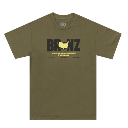 BRNZ TEE MILITARY