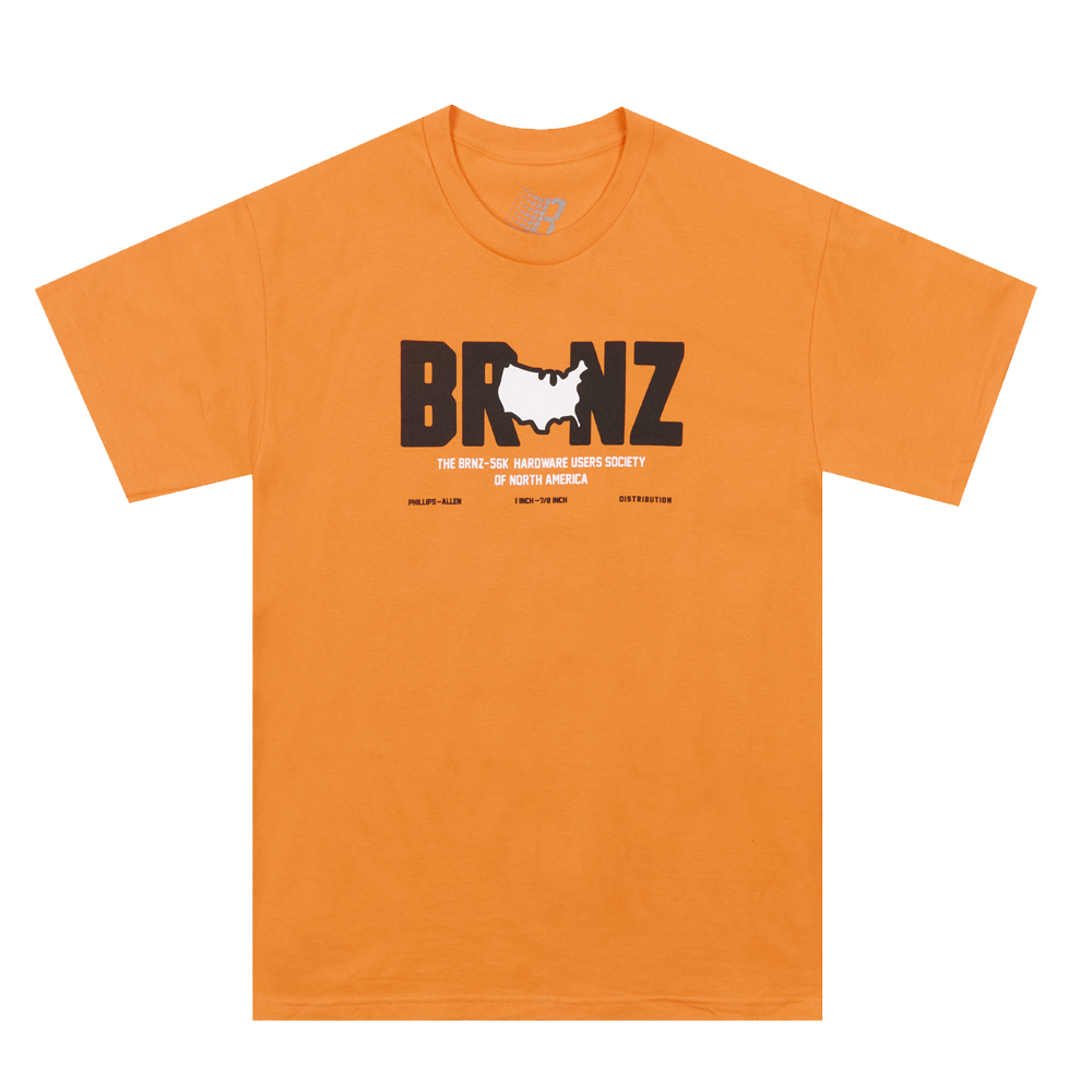 BRNZ TEE ORANGE