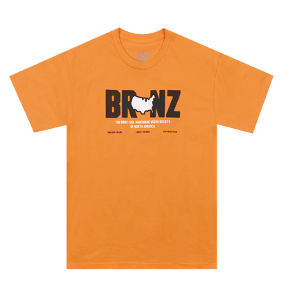 BRNZ TEE ORANGE