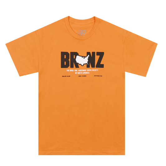 BRNZ TEE ORANGE