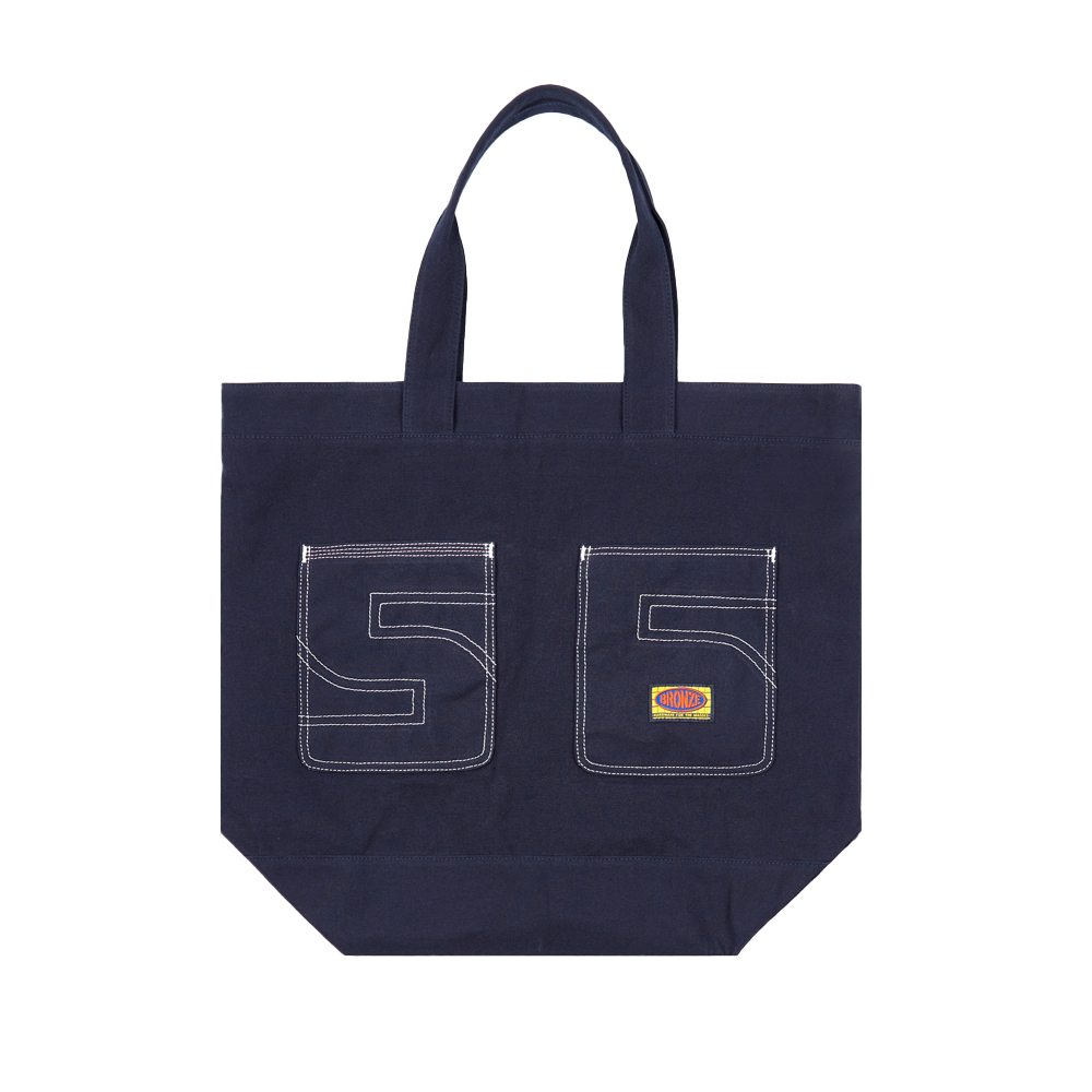 56 CANVAS EXTRA LARGE TOTE BAG NAVY