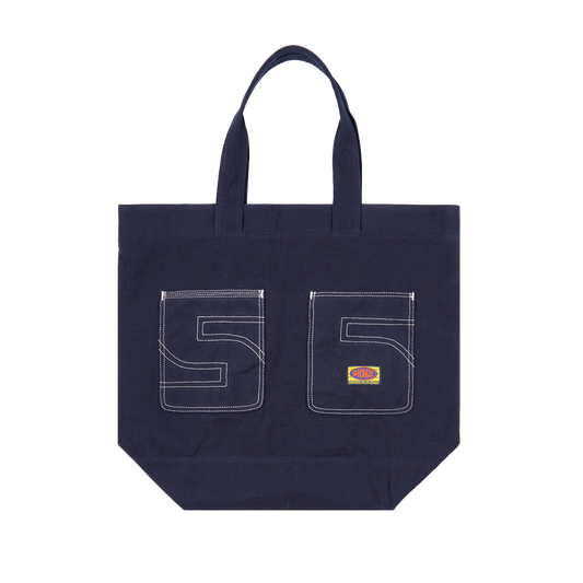 56 CANVAS EXTRA LARGE TOTE BAG NAVY