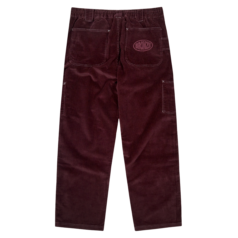 CORDUROY KARPENTER PANTS EGGPLANT