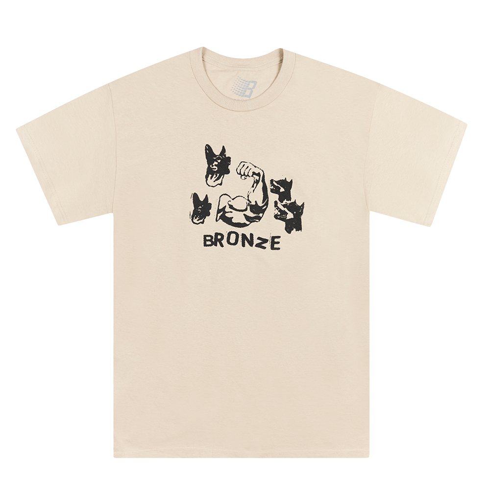 DOG MUSCLE TEE SAND