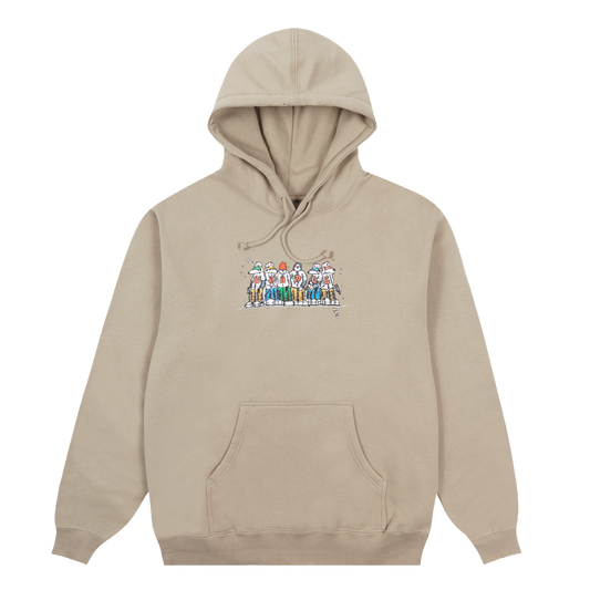 DOG GANG HOODY CEMENT