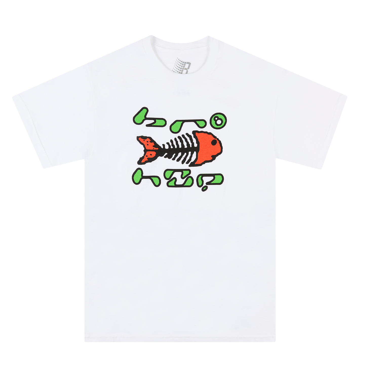 FISH TECH TEE WHITE