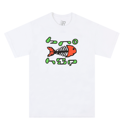 FISH TECH TEE WHITE