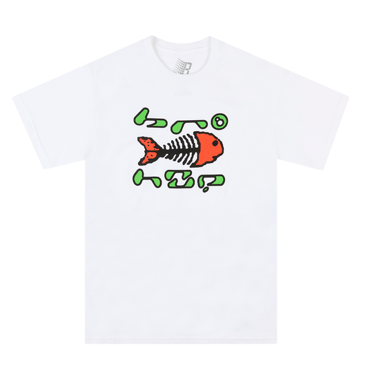 FISH TECH TEE WHITE