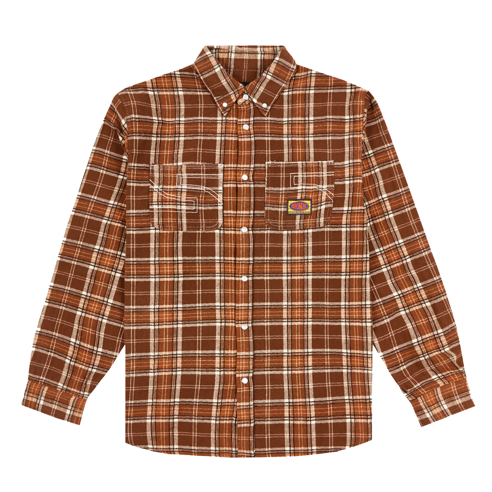 56 FLANNEL BROWN