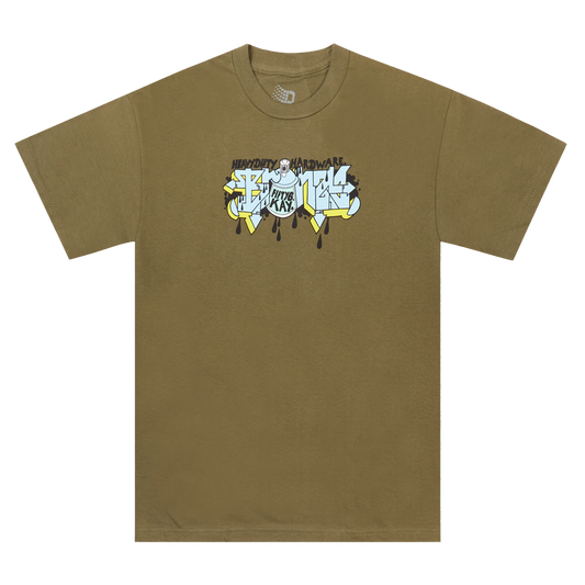 HEAVY DUTY TEE MILITARY GREEN