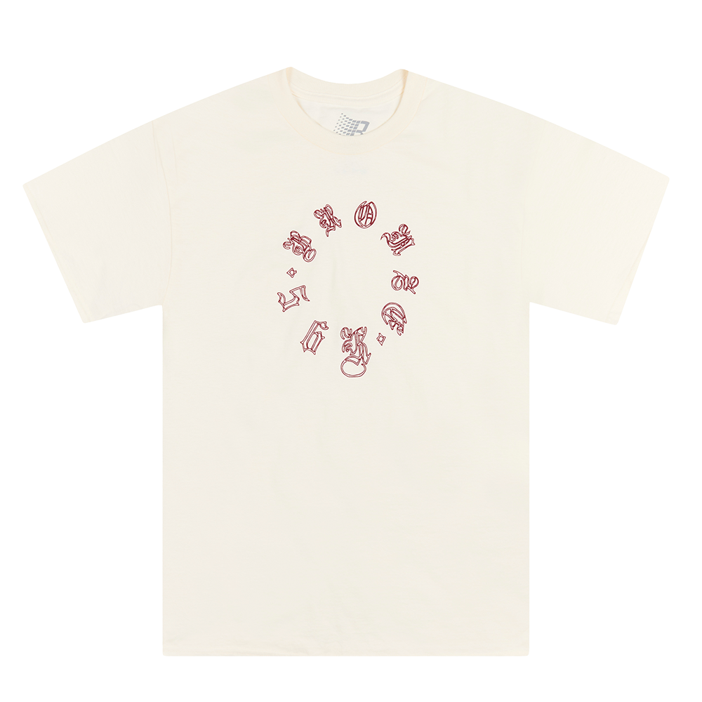 OLD E SPIRAL TEE CREAM