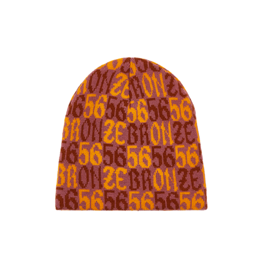 Louis Vuitton Knitted Fire Orange Beanie/ Skull Cap