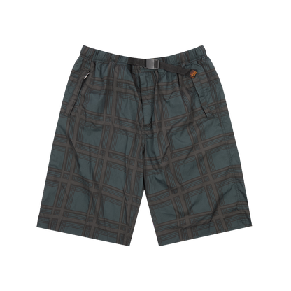 PLAID SHORT BLUE