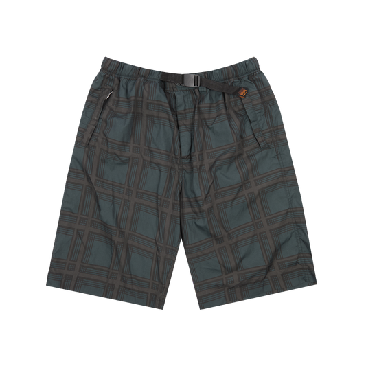 PLAID SHORT BLUE