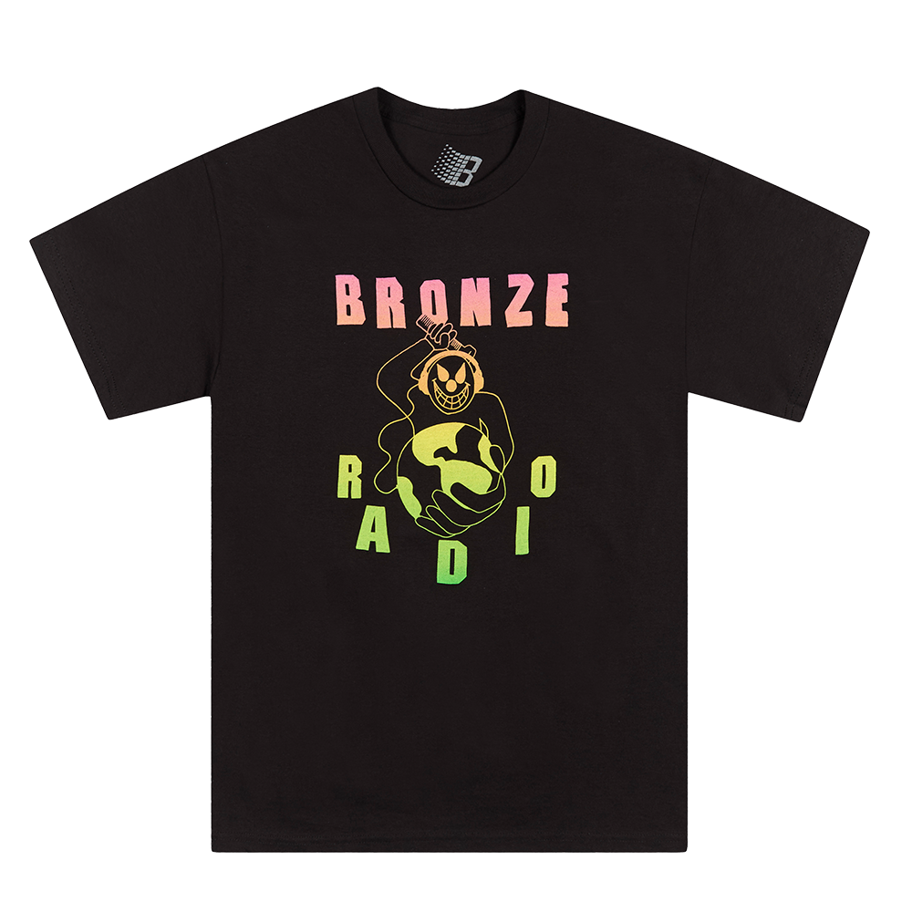 BRONZE RADIO TEE BLACK