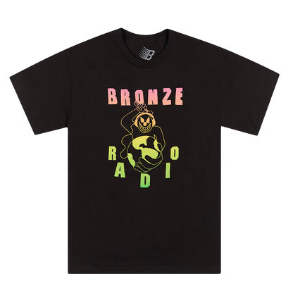 BRONZE RADIO TEE BLACK