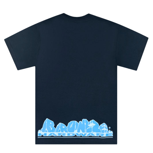 ROCK HARD TEE NAVY