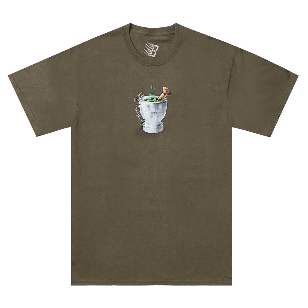 SPICES TEE DUSTY BROWN