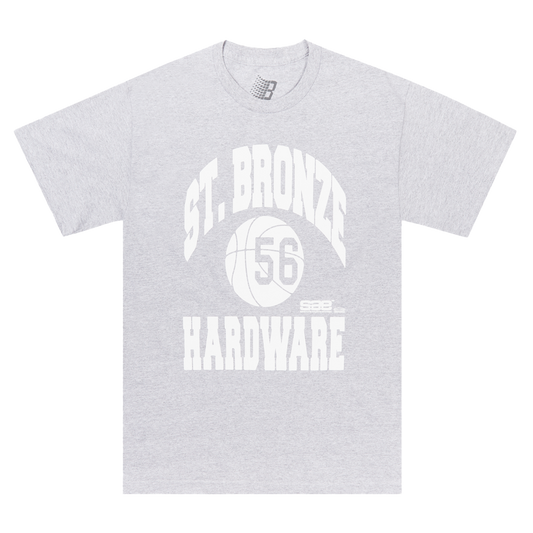 ST. BRONZE TEE HEATHER GREY